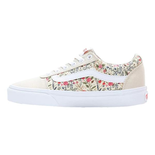 vans ward trainers floral